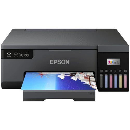 EPSON EcoTank L8050 | High Volume 6 Colour | A4 Photo Printer | 10x15cm Borderless Photos | 5.760 x 1.440 DPI Resolution | 22 ppm (price is exclusive of VAT)