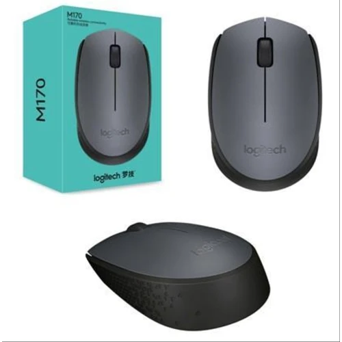 Logitech wireless mouse | Model: M170 | 12 months battery life | USB connectivity | Plug and play | 10-meter wireless rage. (Price is Exclusive of VAT).